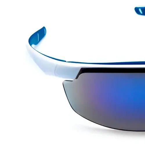 Óculos de Proteção Neon Azul Espelhado - Steelflex