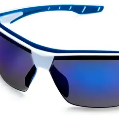 Óculos de Proteção Neon Azul Espelhado - Steelflex