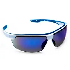 Óculos de Proteção Neon Azul Espelhado - Steelflex