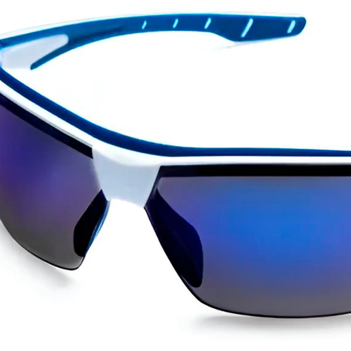 Óculos de Proteção Neon Azul Espelhado - Steelflex