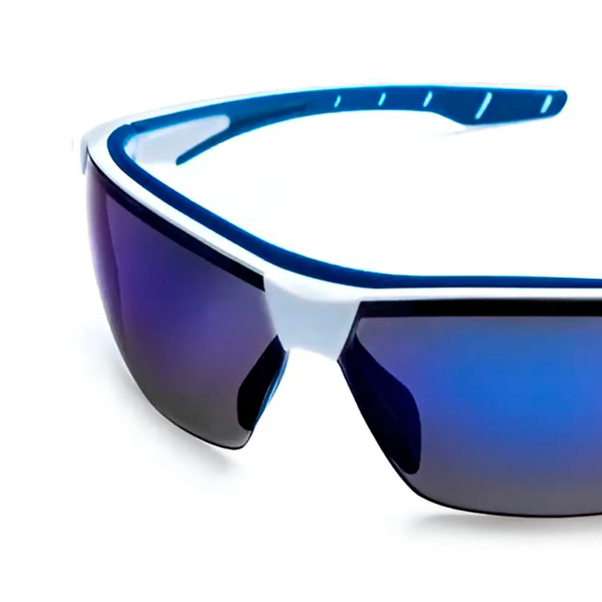Óculos de Proteção Neon Azul Espelhado - Steelflex