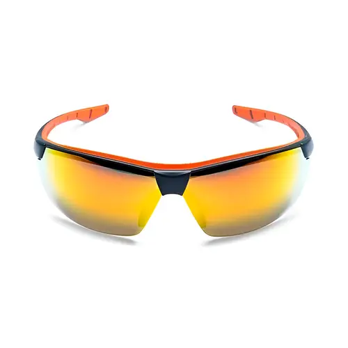 Óculos de Proteção Neon Vermelho Espelhado - Steelflex