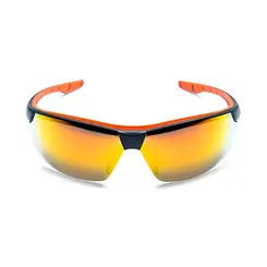 Óculos de Proteção Neon Vermelho Espelhado - Steelflex