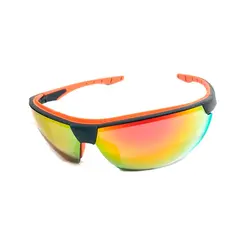 Óculos de Proteção Neon Vermelho Espelhado - Steelflex