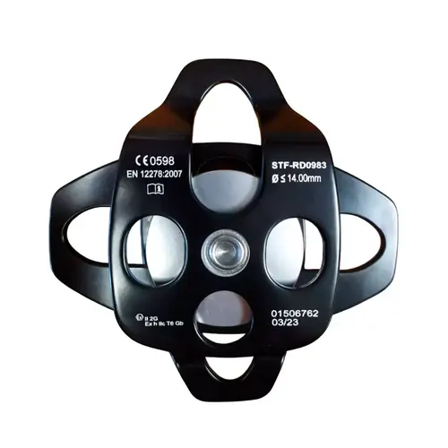 Polia Dupla para Corda de 12 até 16MM - Steelflex