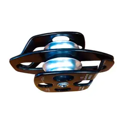 Polia Dupla para Corda de 12 até 16MM - Steelflex