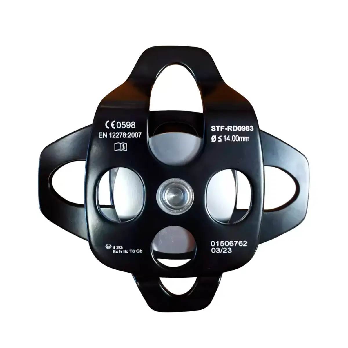 ヨビニオンマルル Polia Dupla para Corda de 12 até 16MM - Steelflex 1792-1 - Epis Online