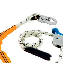 Talabarte de Posicionamento em Corda 2 m Regulável Delta Plus - WPSEX118200C