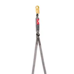 Talabarte em Y Steelflex  Abs. de Energia - Mod. STF-CQTL0135