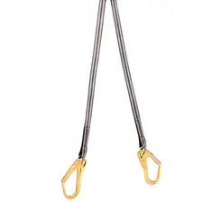 Talabarte em Y Steelflex  Abs. de Energia - Mod. STF-CQTL0135