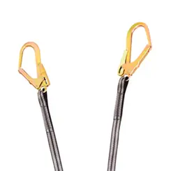 Talabarte em Y Steelflex  Abs. de Energia - Mod. STF-CQTL0135