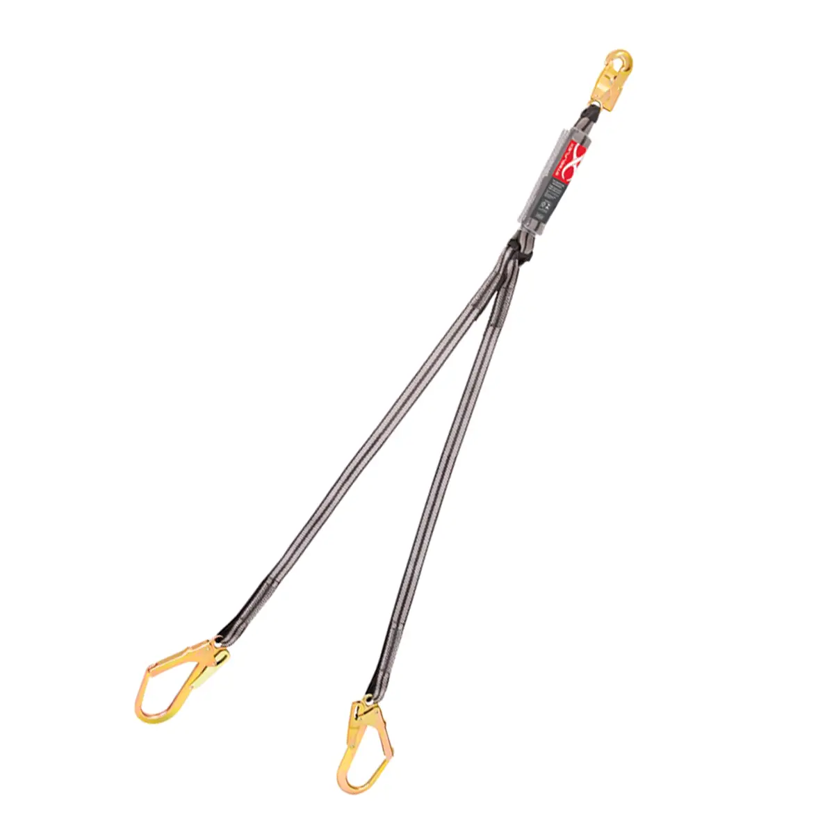 Talabarte em Y Steelflex  Abs. de Energia - Mod. STF-CQTL0135