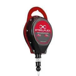 Trava Quedas Retrátil 20m Cabo de Aço Steelflex