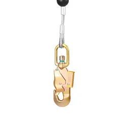 Trava Quedas Retrátil 6M Cabo de Aço Steelflex  STF-CQTQ0476