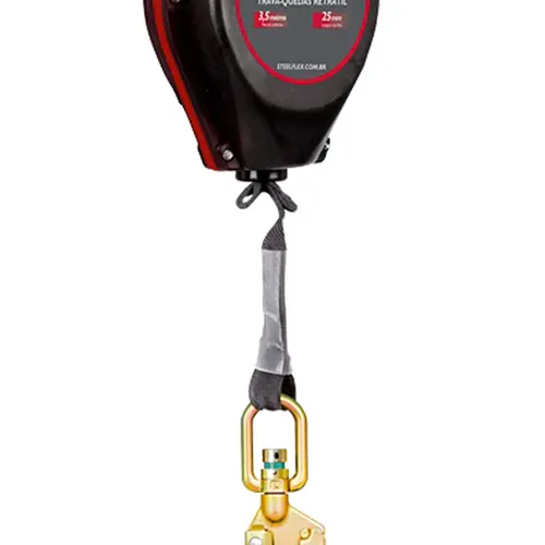 Trava-quedas Retrátil com Fita de 25 mm e 3,5 m Steelflex - Mod