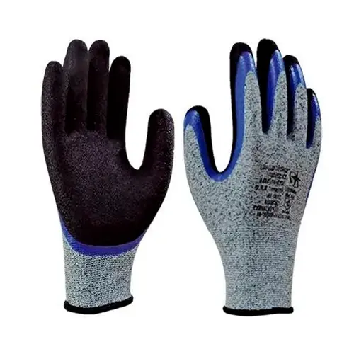 Luva Resistente a Corte com Banho Nitrílico SS1007 New Super Safety