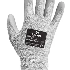 Luva Anticorte Cut N5 PU - Lalan