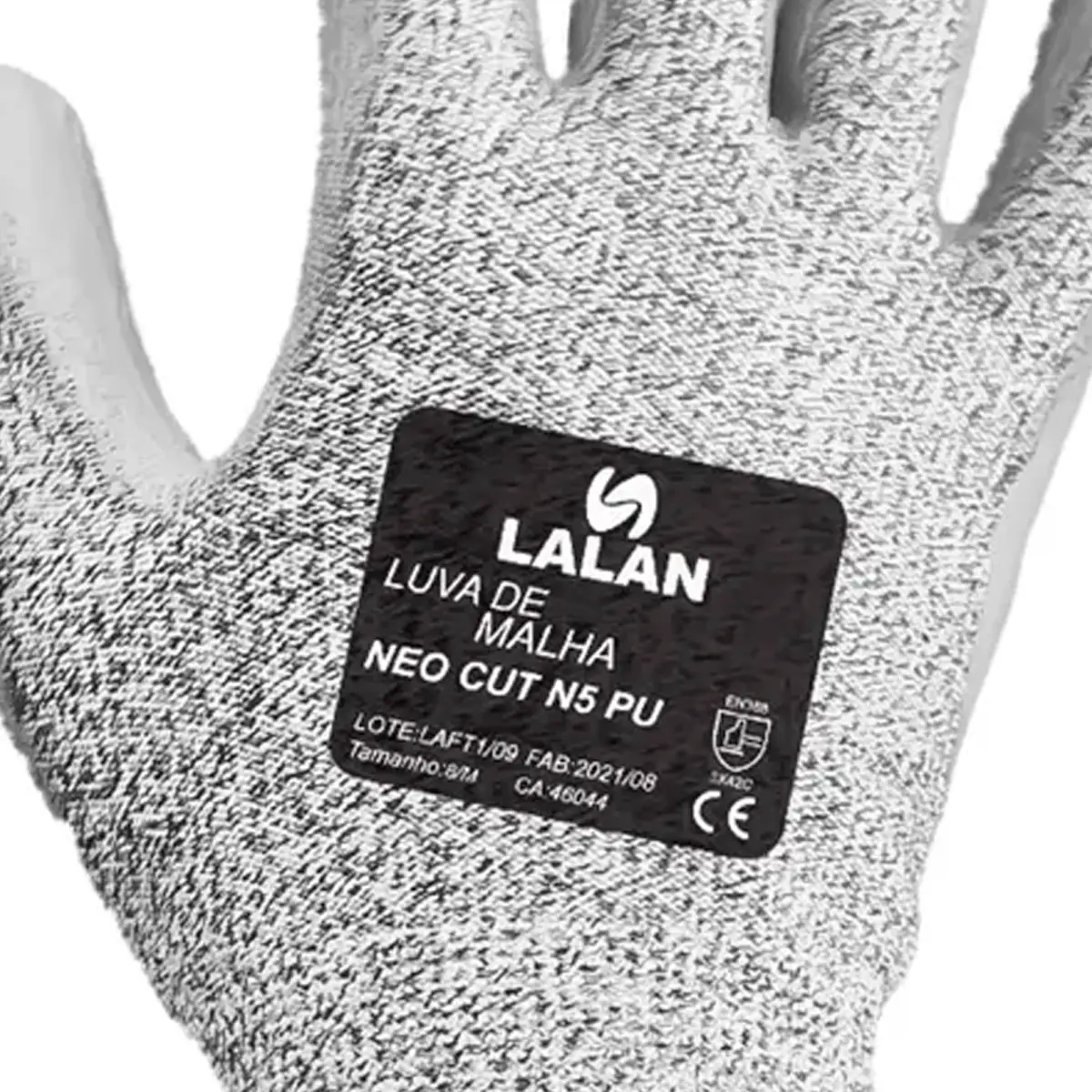 Luva Anticorte Cut N5 PU - Lalan