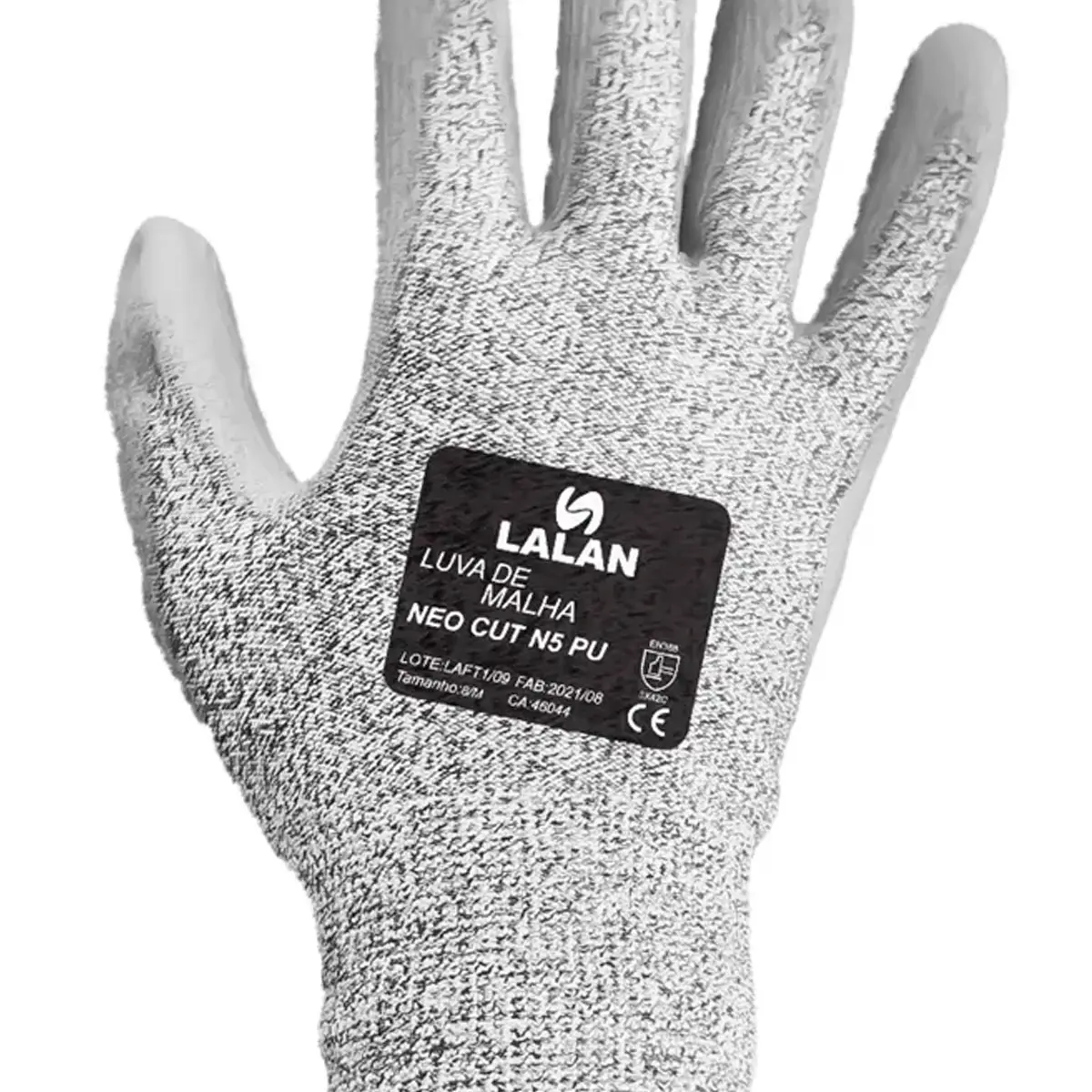 Luva Anticorte Cut N5 PU - Lalan