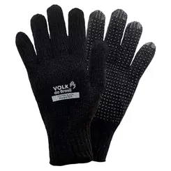 Luva Cotton Volk Black Tricotada Pigmentada