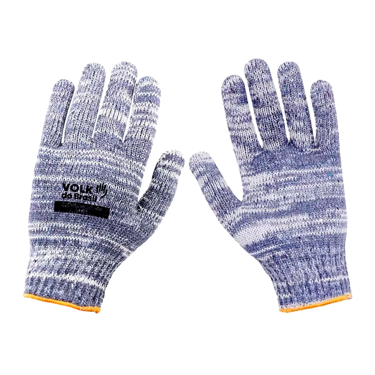 Luva Cotton Volk Mesclada 3 Fios de Algodão - Com 12 Pares