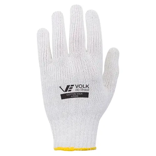 Luva Cotton Volk Tricotada 4 Fios de Algodão
