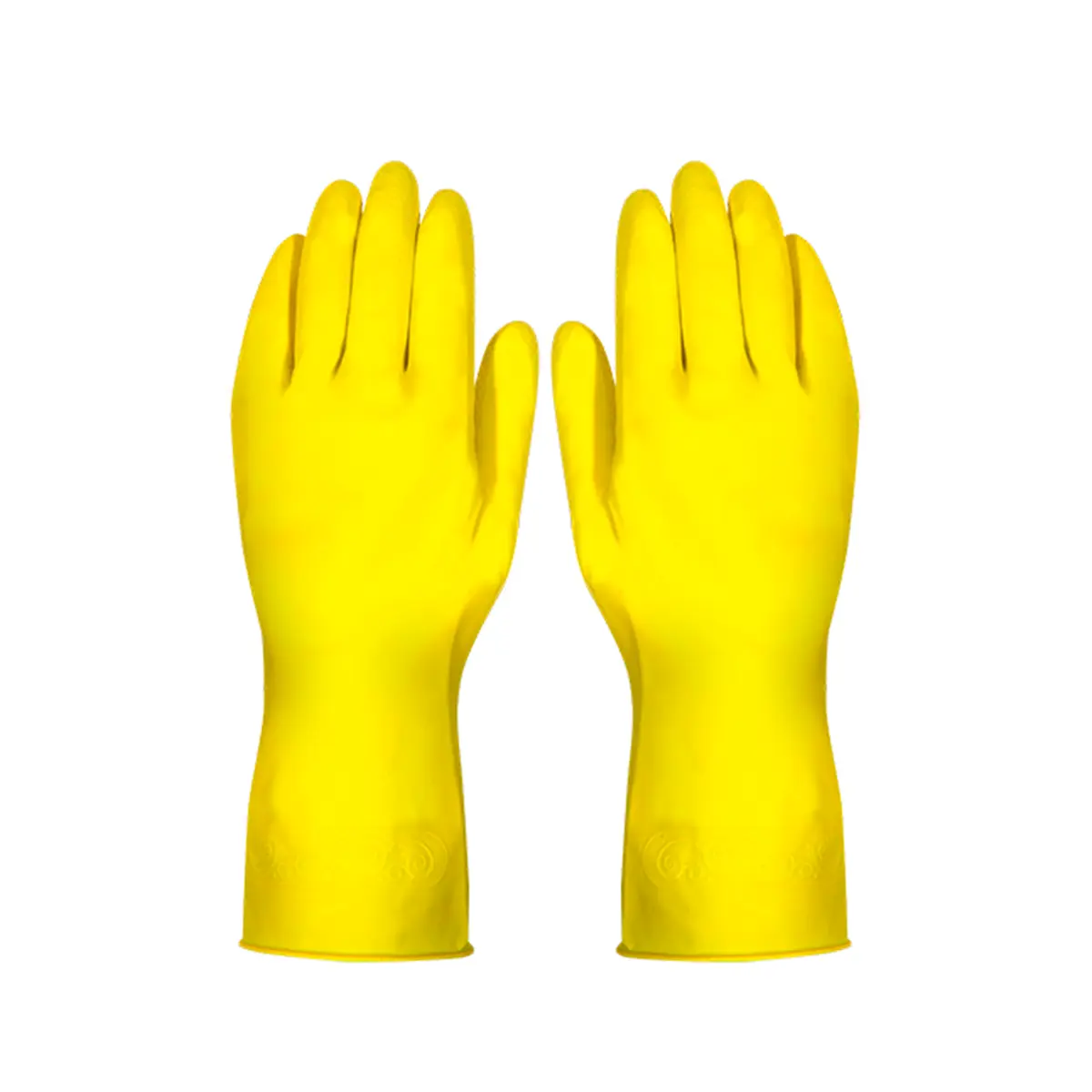 Luva de Latex Amarela  Plastcor