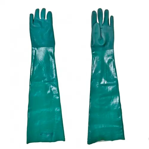 Luva de PVC forrada Palma Aspera 60CM - Plastcor 2129-1 - Epis Online