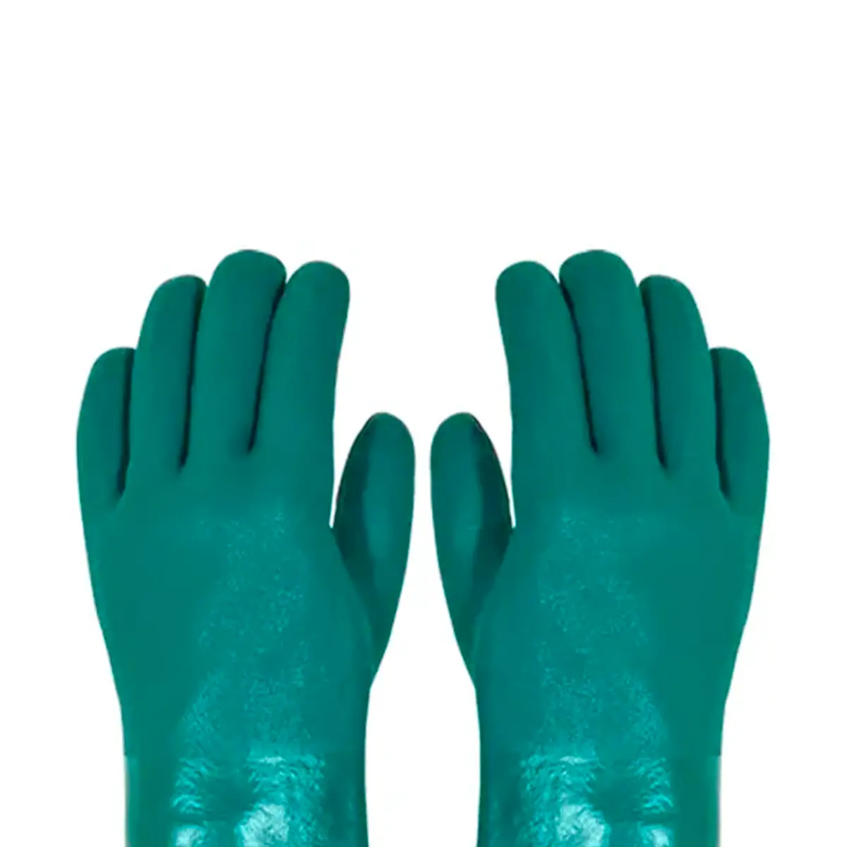 Luva de PVC forrada Palma Aspera 60CM - Plastcor 2129-1 - Epis Online