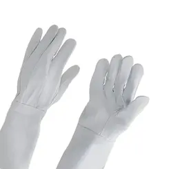 Luva de Raspa com Reforço Punho 30 cm - Zanel