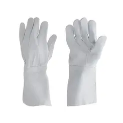 Luva de Raspa com Reforço Punho 30 cm - Zanel