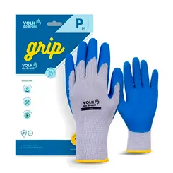 Luva de Segurança Grip com Revestimento Látex Volk