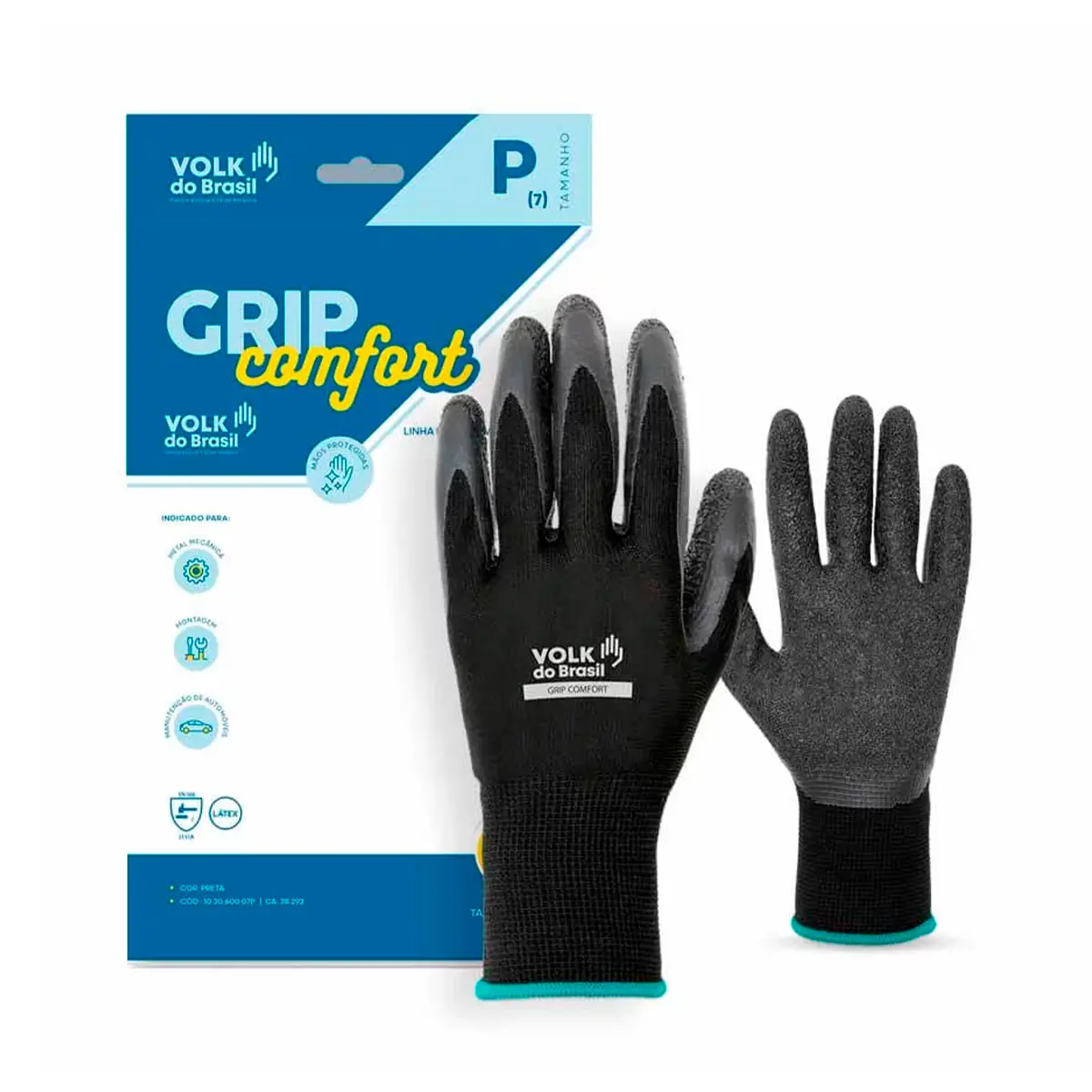 Luva Grip Comfort Volk