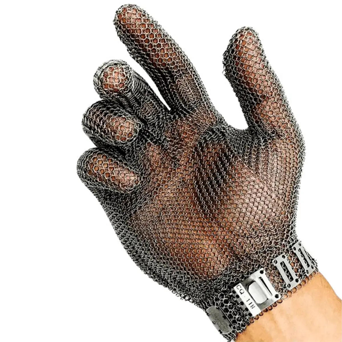 Luva Malha de Aço Inox para Açougueiro Leal