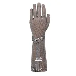 Luva Malha de Aço Inoxidável para Açogueiro Punho 21 cm Volk