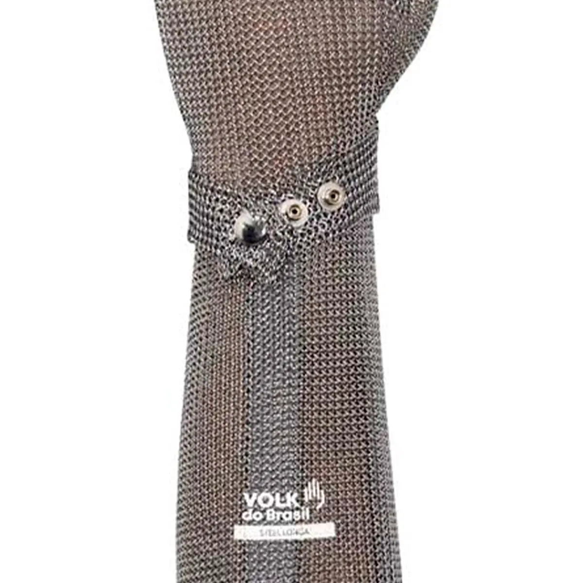 Luva Malha de Aço Inoxidável para Açogueiro Punho 21 cm Volk