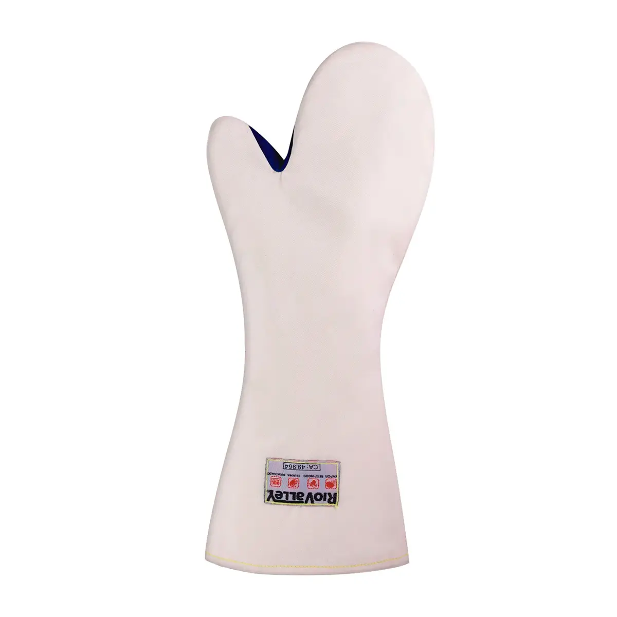 Luva para Cozinha Alta Temperatura Mão de Gato Heat - 45cm - Rio Valley