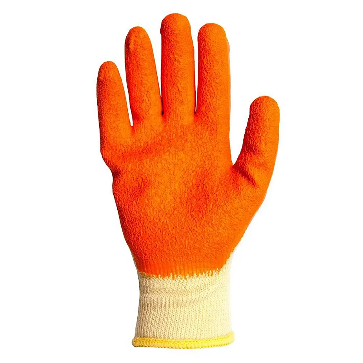 Luva Orange Volk Tricotada com Banho Emborrachado