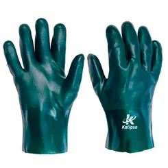 Luva PVC Kalipso 27cm com forro - T 9,5
