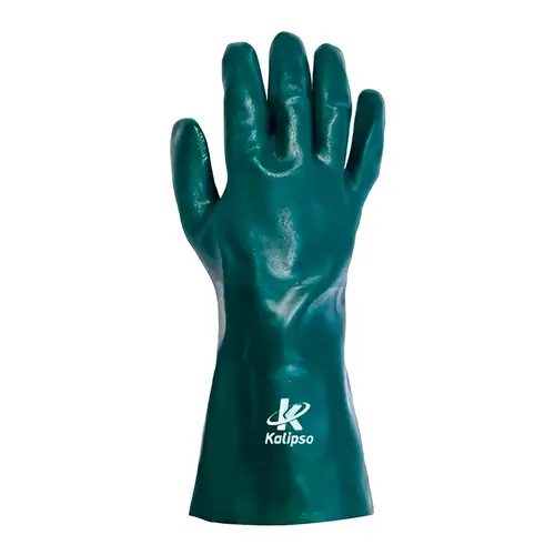 Luva PVC Kalipso 35cm com forro - T 9,5