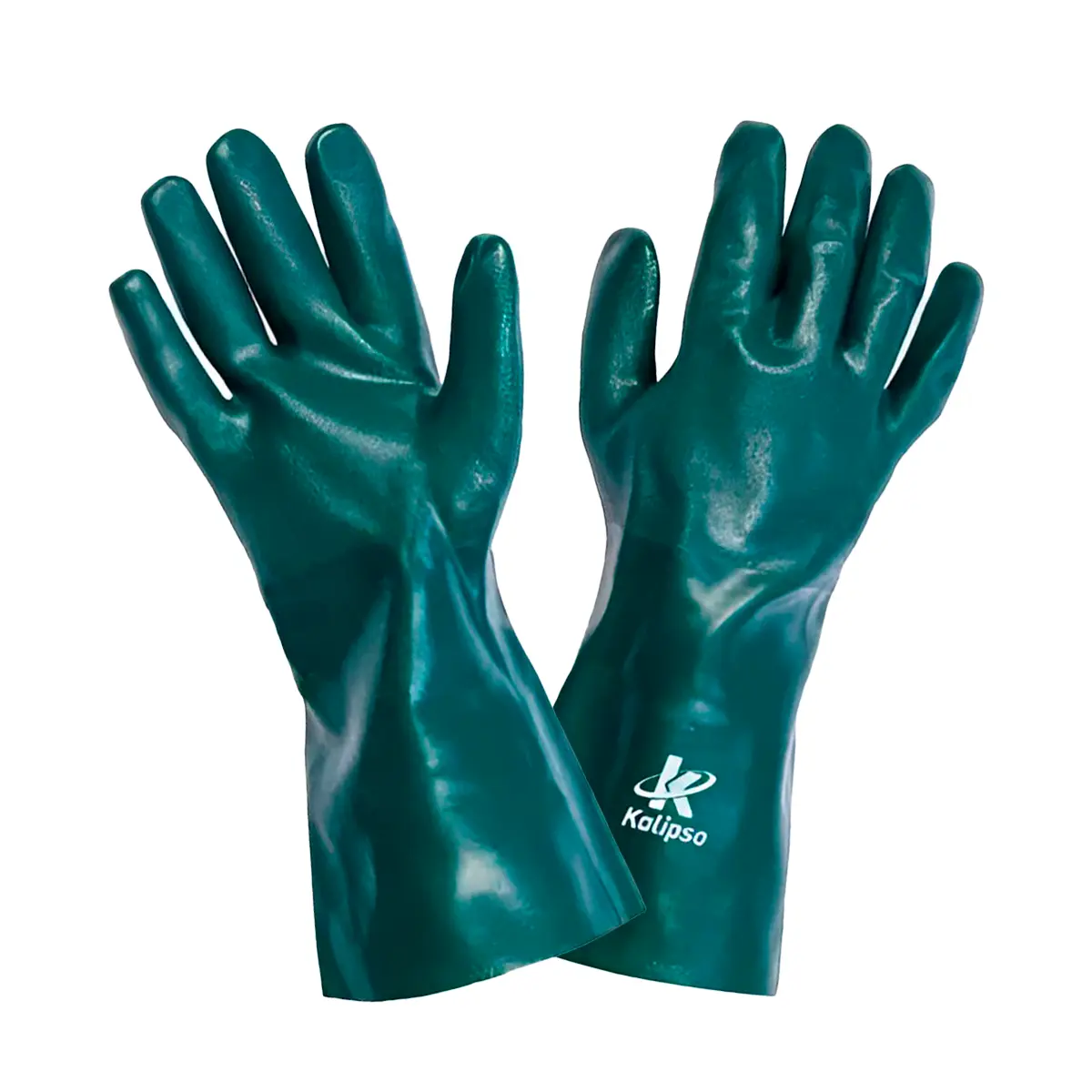 Luva PVC Kalipso 35cm com forro - T 9,5