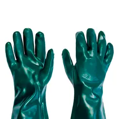 Luva PVC Kalipso 45cm com forro - T 9,5