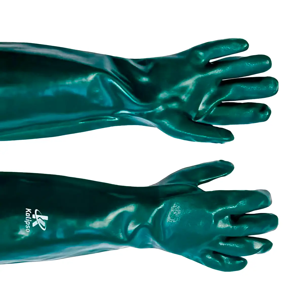 Luva PVC Kalipso 45cm com forro - T 9,5