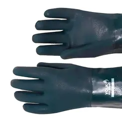 Luva PVC Volk 26 cm Verde Palma Áspera