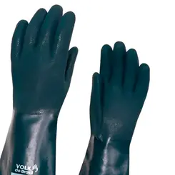 Luva PVC Volk 36 cm Verde Palma Áspera