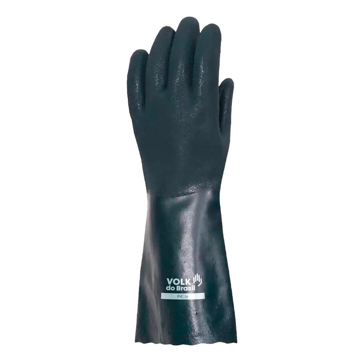 Luva PVC Volk 36 cm Verde Palma Áspera