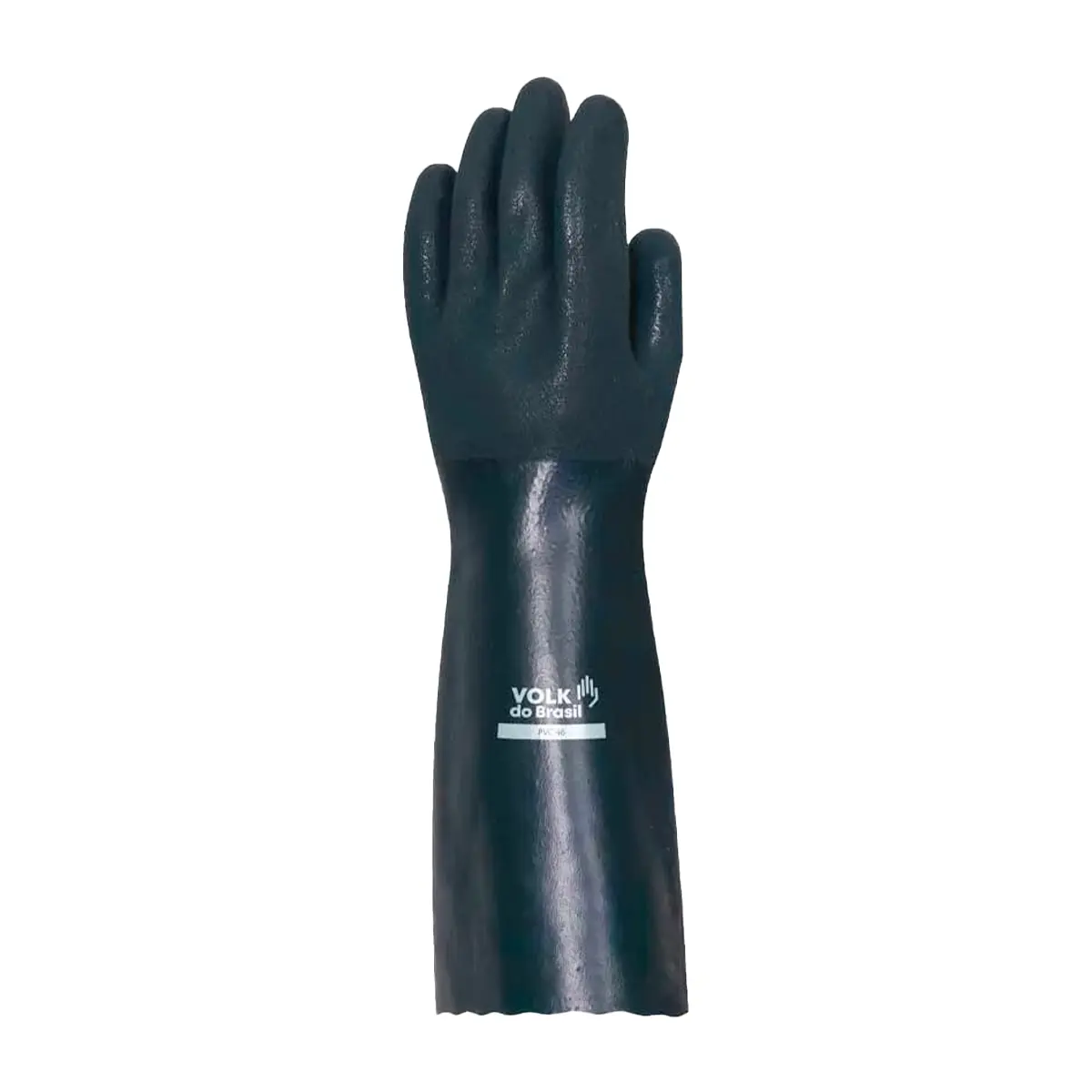 Luva PVC Volk 46 cm Verde Palma Áspera