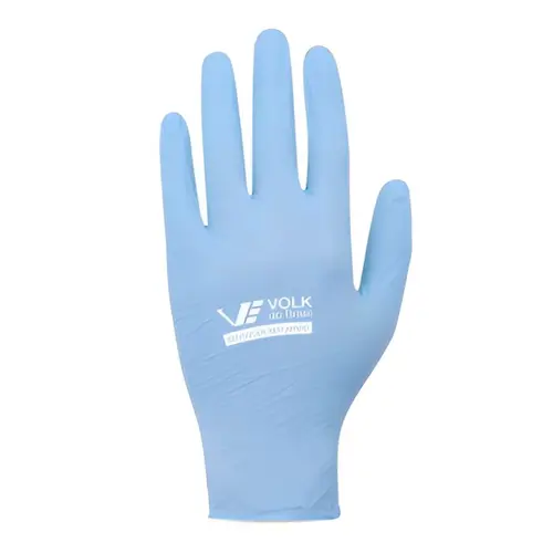 Luva Sensivolk Soft Nitrílico sem Pó Azul Volk