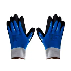 Luva Super Safety SS1014 Resistente a corte com Banho Nitrílico
