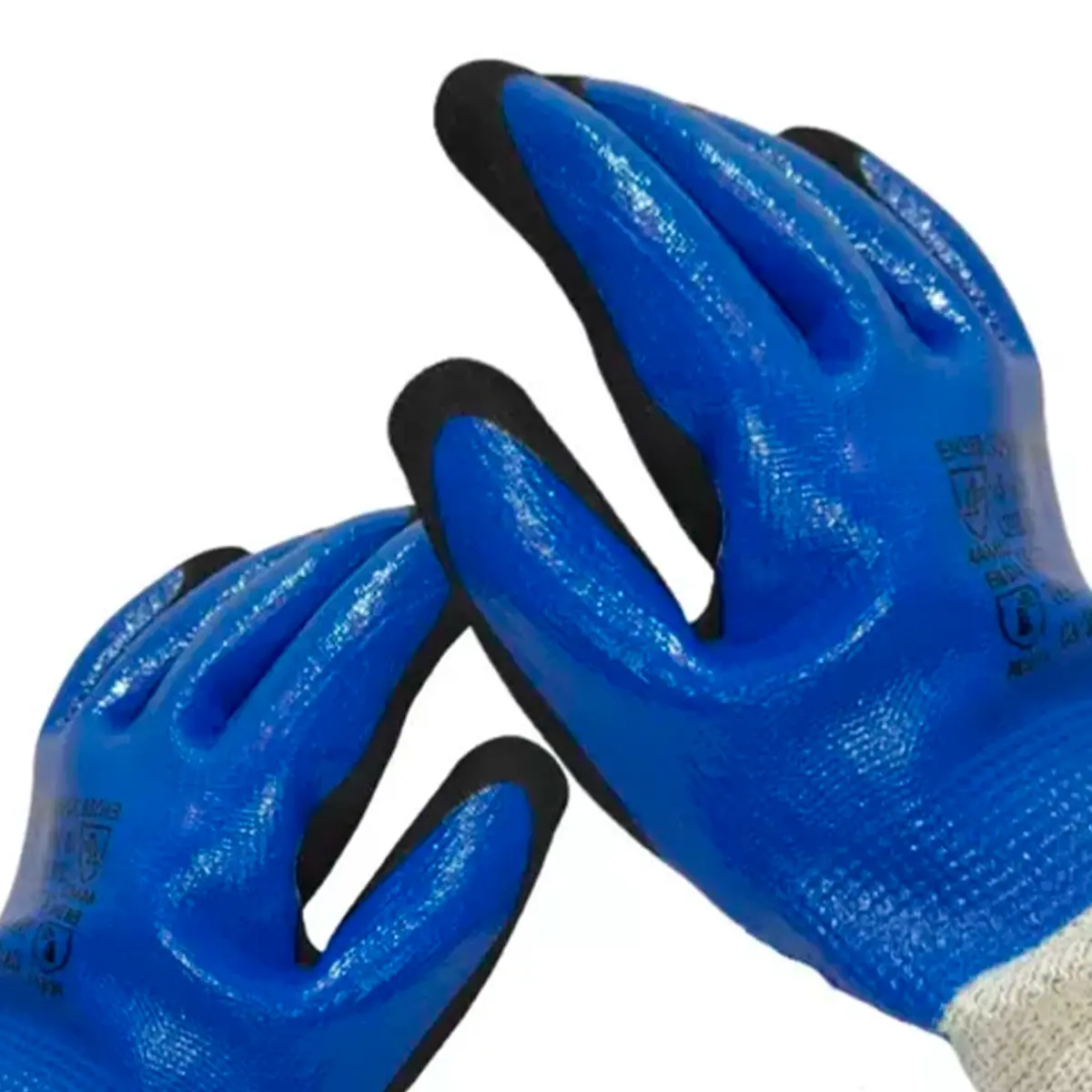 Luva Super Safety SS1014 Resistente a corte com Banho Nitrílico